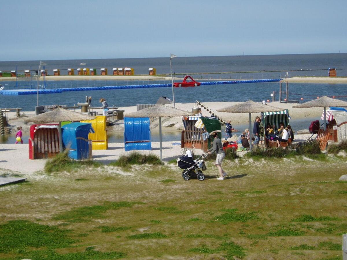 Ferienwohnung Hein Am Nordseedeich Butjadingen Exterior photo